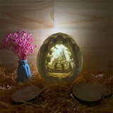 Tangled - Easter Egg 3D Pop-up File - Cricut File - 5.8x4.8" - LightBoxGoodMan - LightboxGoodman