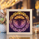 Taurus Mandala – Paper Cut Light Box File - Cricut File - 20x20cm - LightBoxGoodMan