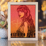 Taylor Swift – Paper Cut Light Box File - Cricut File - 8x10 Inches - LightBoxGoodMan - LightboxGoodman