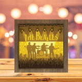 The Beatles 2 - Paper Cutting Light Box - LightBoxGoodman - LightboxGoodman
