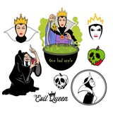 The Evil Queen - Cricut File - Svg, Png, Dxf, Eps - LightBoxGoodMan