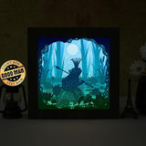 The Frog Prince – Paper Cut Light Box File - Cricut File - 20x20cm - LightBoxGoodMan - LightboxGoodman