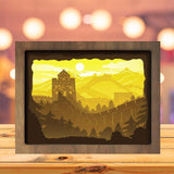The Great Wall Of China - Paper Cutting Light Box - LightBoxGoodman - LightboxGoodman