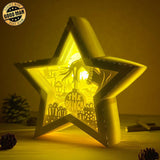 The Grinch - Paper Cut Star Light Box File - Cricut File - 20x21cm - LightBoxGoodMan - LightboxGoodman