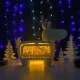 The Grinch - Reindeer Pop-up File - Cricut File - LightBoxGoodMan - LightboxGoodman