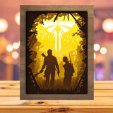 The Last of Us - Paper Cutting Light Box - LightBoxGoodman