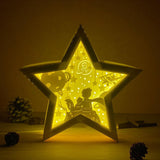 The Little Prince - Paper Cut Star Light Box File - Cricut File - 20x21cm - LightBoxGoodMan