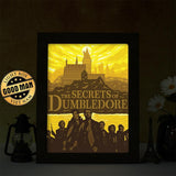 The Secrets Of Dumbledore - Paper Cut Light Box File - Cricut File - 20x26cm - LightBoxGoodMan - LightboxGoodman