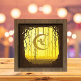 Tinker Bell 3 Square - Paper Cutting Light Box - LightBoxGoodman
