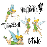 Tinker Bell - Cricut File - Svg, Png, Dxf, Eps - LightBoxGoodMan