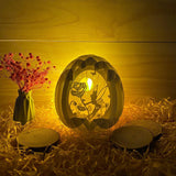 Tinkerbell - Easter Egg 3D Pop-up File - Cricut File - 5.8x4.8" - LightBoxGoodMan - LightboxGoodman