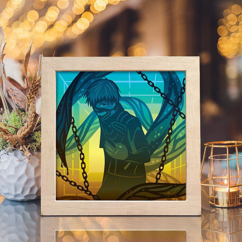 Tokyo Ghoul - Paper Cut Light Box File - Cricut File - 20x20cm - LightBoxGoodMan - LightboxGoodman