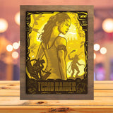Tomb Raider - Paper Cutting Light Box - LightBoxGoodman