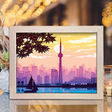 Toronto - Paper Cut Light Box File - Cricut File - 8x10 Inches - LightBoxGoodMan