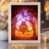 Totoro 1 – Paper Cut Light Box File - Cricut File - 20x26cm - LightBoxGoodMan