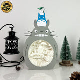Totoro 1 - Totoro Papercut Lightbox File - 11x6.3" - Cricut File - LightBoxGoodMan - LightboxGoodman
