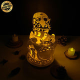 Totoro - 3D Dome Lantern File - Cricut File - LightBoxGoodMan - LightboxGoodman