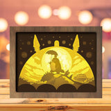 Totoro 7 - Paper Cutting Light Box - LightBoxGoodman