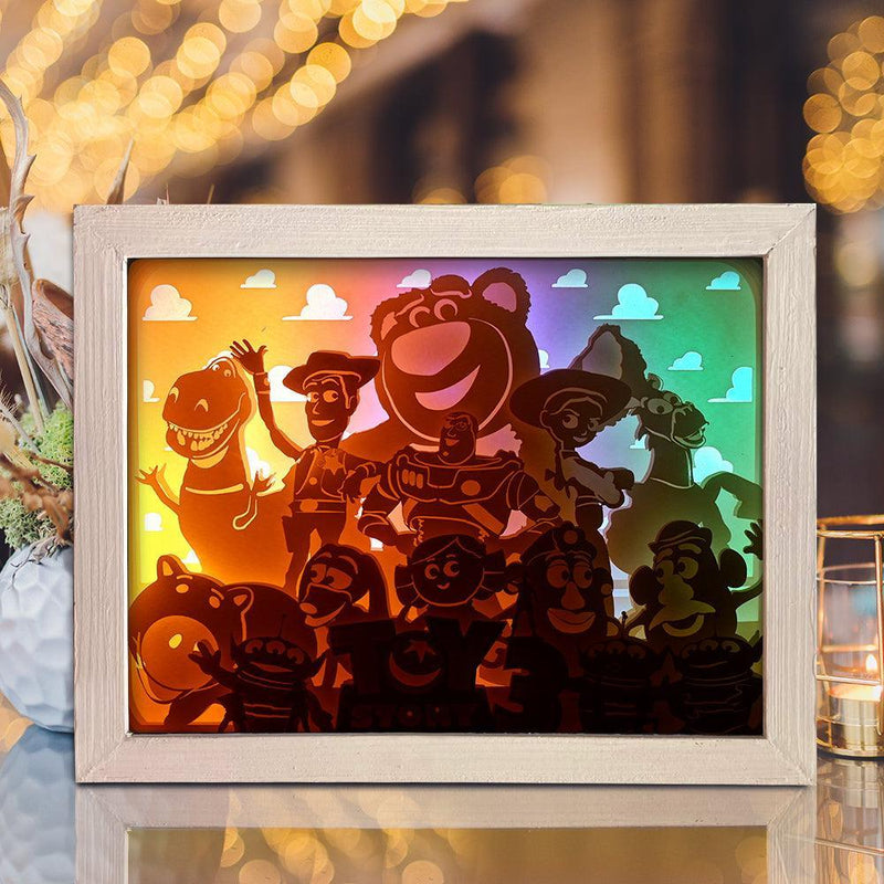 Toy Story 3 – Paper Cut Light Box File - Cricut File - 20x26cm - LightBoxGoodMan - LightboxGoodman
