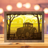 Tractor - Paper Cutting Light Box - LightBoxGoodman
