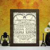 Tree Of Life – Paper Cut Light Box File - Cricut File - 20x26cm - LightBoxGoodMan - LightboxGoodman