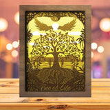 Tree Of Life - Paper Cutting Light Box - LightBoxGoodman - LightboxGoodman