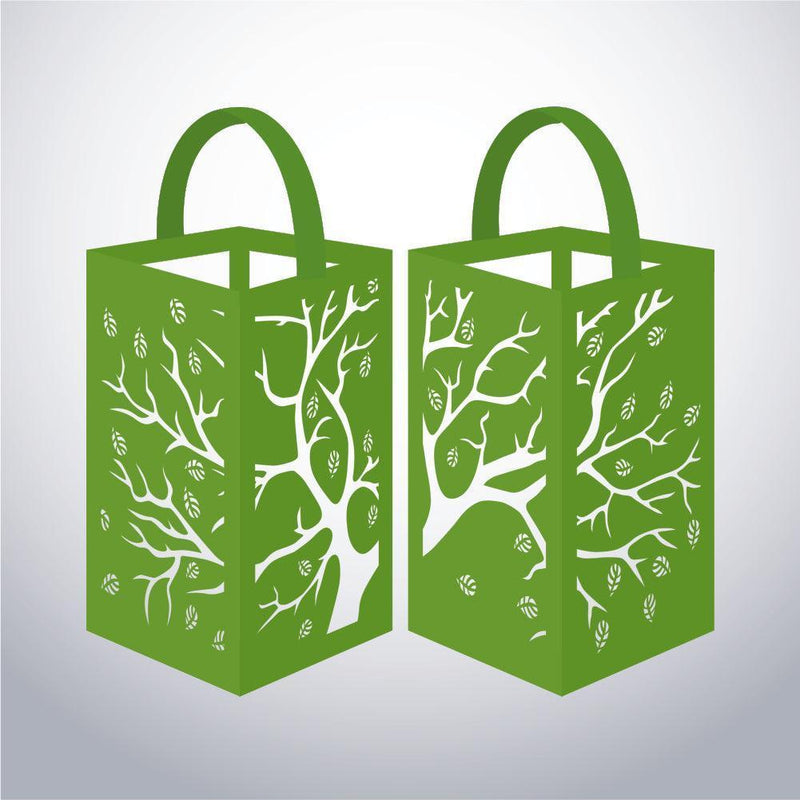 Tree - Paper Cut Lantern File - Cricut File - 10x16cm - LightBoxGoodMan - LightboxGoodman