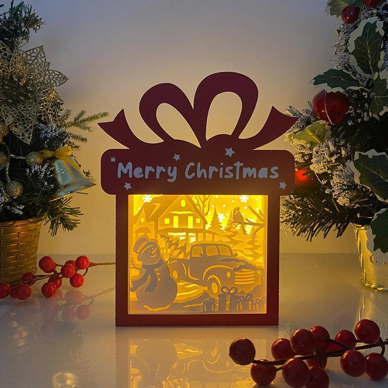 Truck - Paper Cut Gift Light Box File - Cricut File - 21x16cm - LightBoxGoodMan - LightboxGoodman