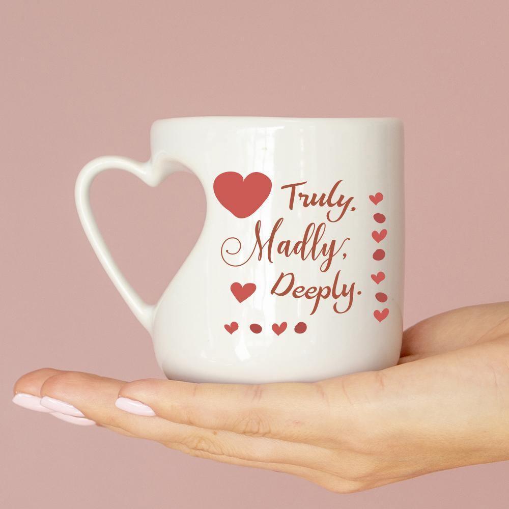 Truly Madly Deeply - Cricut File - Svg, Png, Dxf, Eps - LightBoxGoodMa