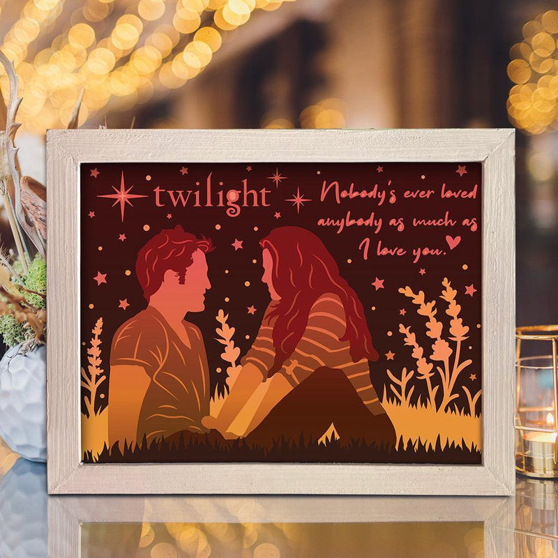 Twilight - Paper Cut Light Box File - Cricut File - 20x26cm - LightBoxGoodMan - LightboxGoodman