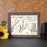 Twilight - Paper Cutting Light Box - LightBoxGoodman - LightboxGoodman