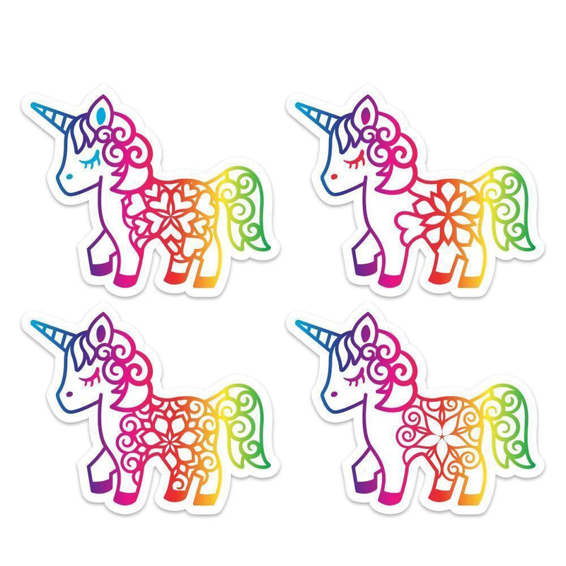 Unicorn Spectrum Stickers - Cricut File - Svg, Png, Dxf, Eps - LightBoxGoodMan - LightboxGoodman