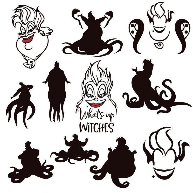Ursula - Cricut File - Svg, Png, Dxf, Eps - LightBoxGoodMan - LightboxGoodman
