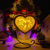 Valentine 1 - 3D Heart Lantern File - Cricut File - LightBoxGoodMan - LightboxGoodman
