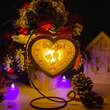 Valentine 3 - 3D Heart Lantern File - Cricut File - LightBoxGoodMan