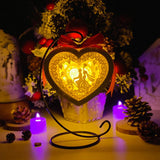 Valentine 4 - 3D Heart Lantern File - Cricut File - LightBoxGoodMan