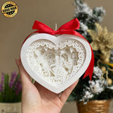 Valentine 4 - 3D Heart Lantern File - Cricut File - LightBoxGoodMan - LightboxGoodman