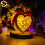 Valentine 5 - 3D Heart Lantern File - Cricut File - LightBoxGoodMan - LightboxGoodman