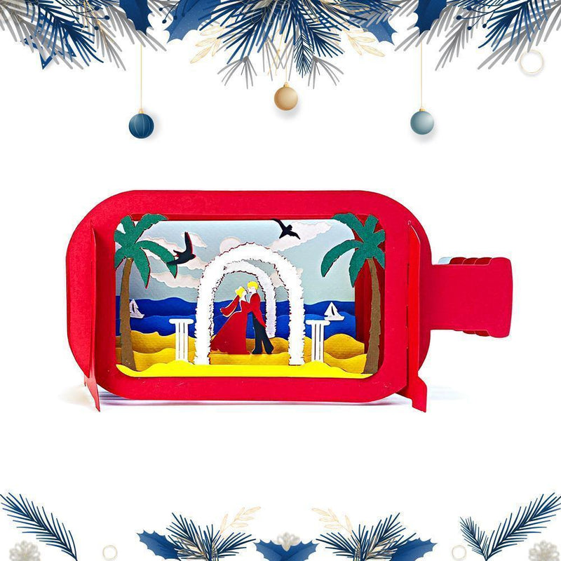 Wedding - Pop-up Bottle Light Box File - Cricut File - LightBoxGoodMan - LightboxGoodman