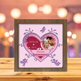Wedding Poster 2 – Personalized Papercut Lightbox File - 8x8" - Cricut File - LightBoxGoodMan - LightboxGoodman