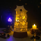 Wednesday Addams - 3D Dome Lantern File - Cricut File - LightBoxGoodMan - LightboxGoodman