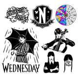 Wednesday Addams - Cricut File - Svg, Png, Dxf, Eps - LightBoxGoodMan