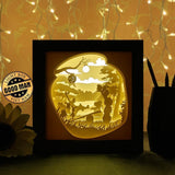 Winnie The Pooh 1 - Paper Cutting Light Box - LightBoxGoodman - LightboxGoodman