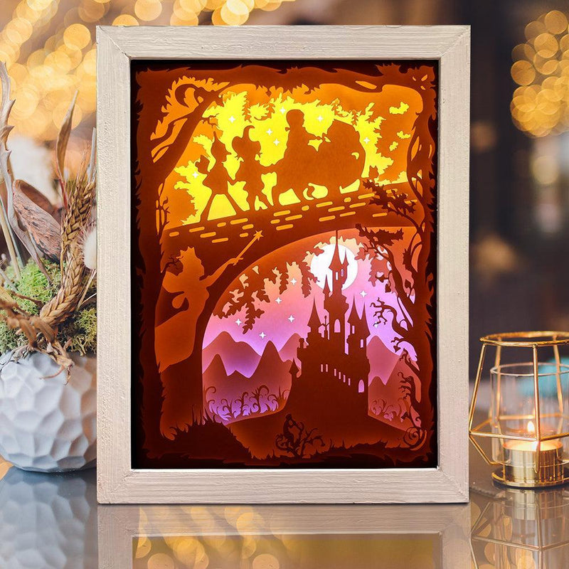 Wizard Of Oz 1 – Paper Cut Light Box File - Cricut File - 20x26cm - LightBoxGoodMan - LightboxGoodman