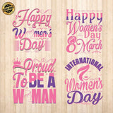 Women Day - Cricut File - Svg, Png, Dxf, Eps - LightBoxGoodMan - LightboxGoodman