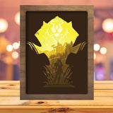 World Of Warcraft 2 - Paper Cutting Light Box - LightBoxGoodman - LightboxGoodman