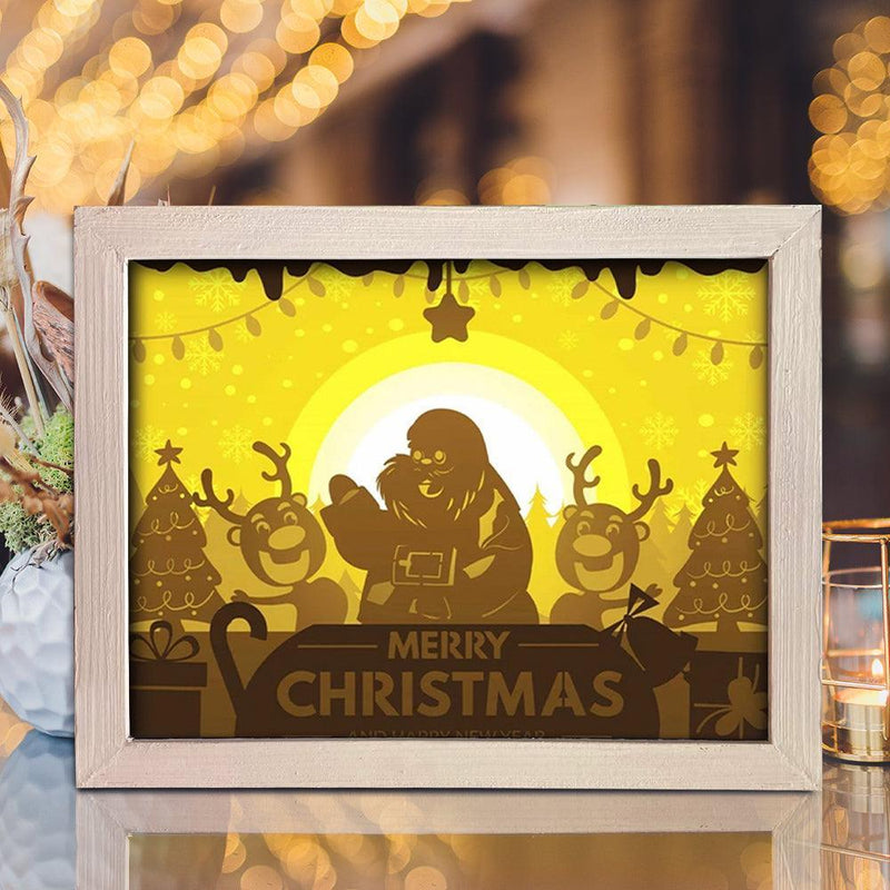 Xmas 10 – Paper Cut Light Box File - Cricut File - 20x26cm - LightBoxGoodMan - LightboxGoodman