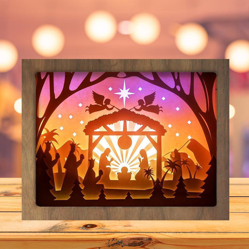 Lord Of The Rings 2 - Paper Cutting Light Box - LightBoxGoodman