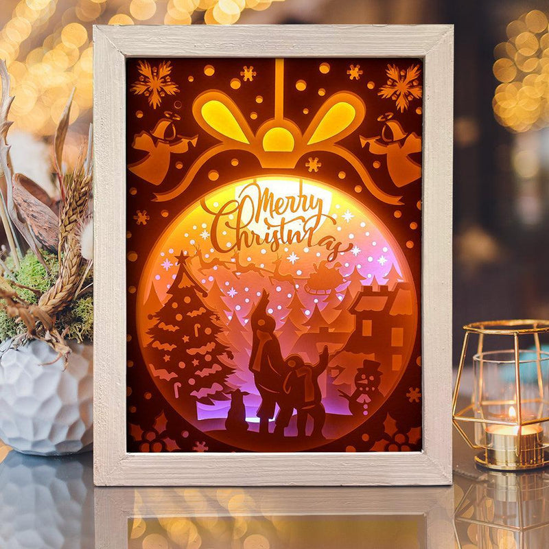 Xmas 17 – Paper Cut Light Box File - Cricut File - 20x26cm - LightBoxGoodMan - LightboxGoodman