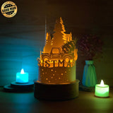 Xmas 9 - 3D Dome Lantern File - Cricut File - LightBoxGoodMan - LightboxGoodman